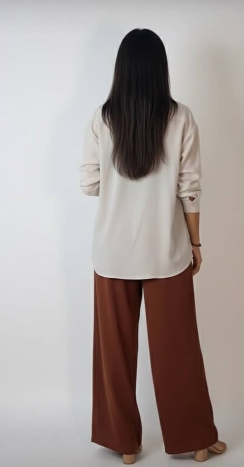full hand on shirt